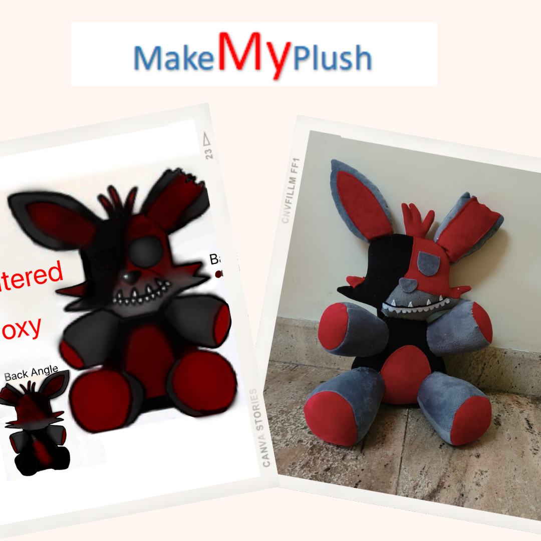 Video Game Character Pictures into Own Custom Stuffed Animal Plush Toys