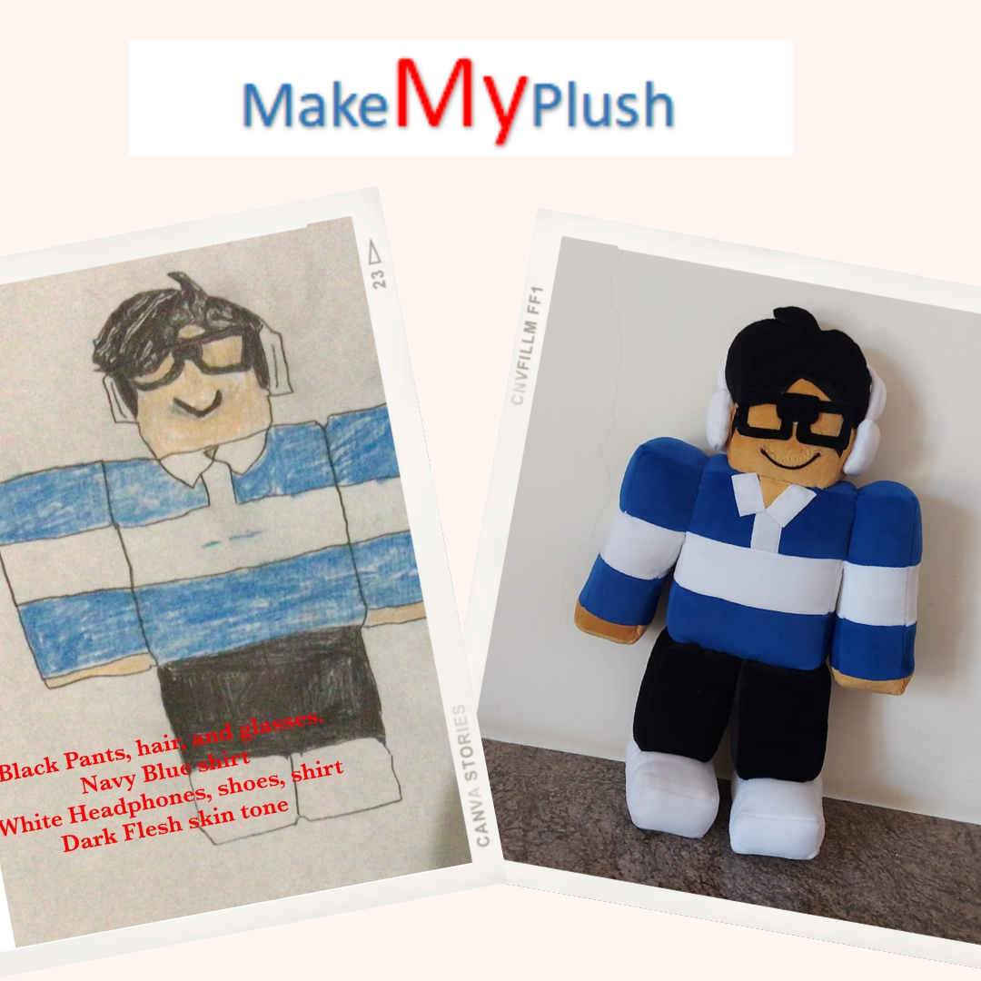 Video Game Character Pictures into Own Custom Stuffed Animal Plush Toys