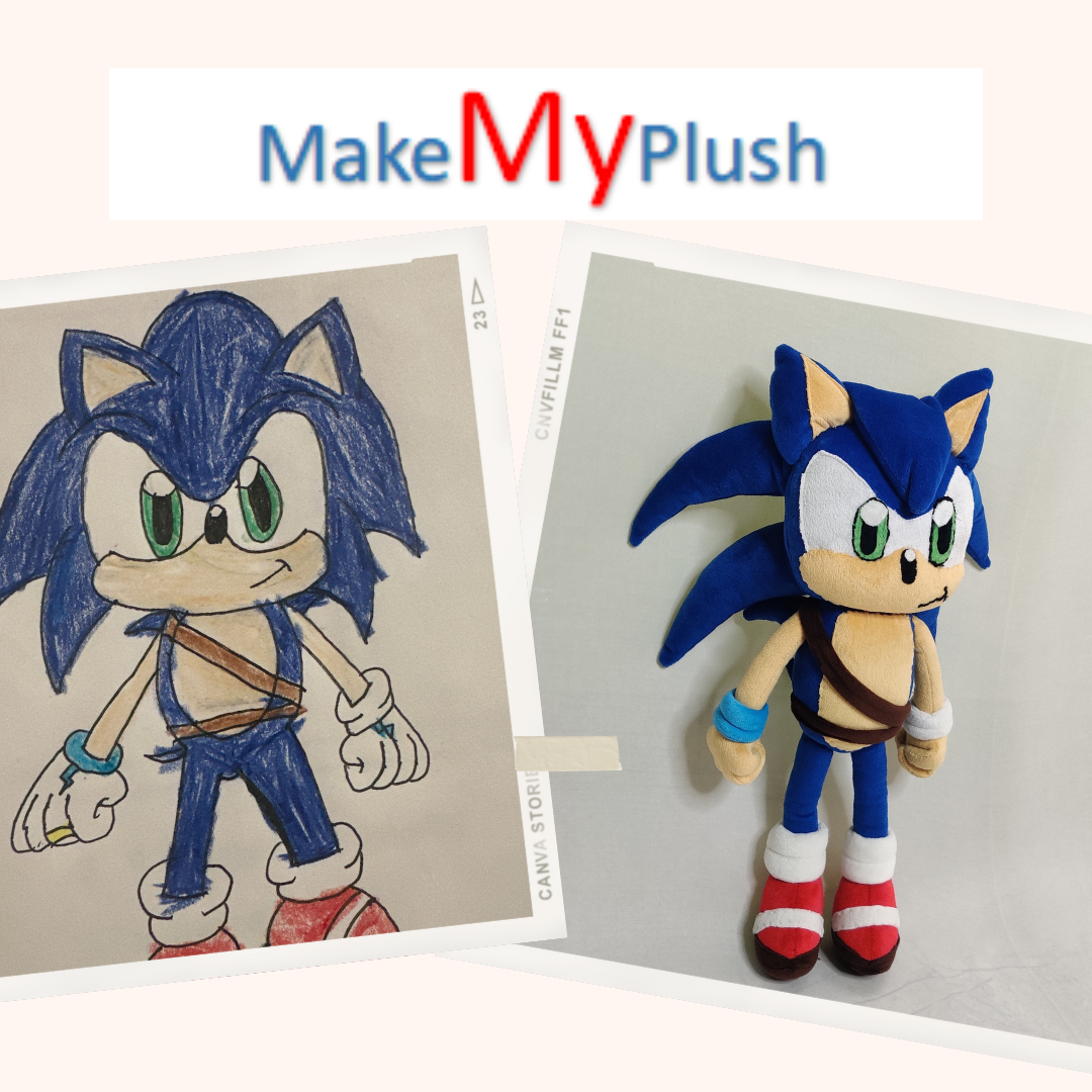 Sonic hedgehog plush online