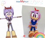 حوّل رسومات وصور Sonic the Hedgehog إلى دمية محشوة مخصصة خاصة بك