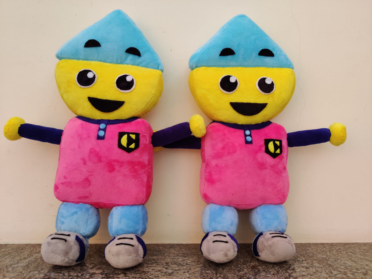 Charlie Colorforms City Custom Plush Toys and Teddy
