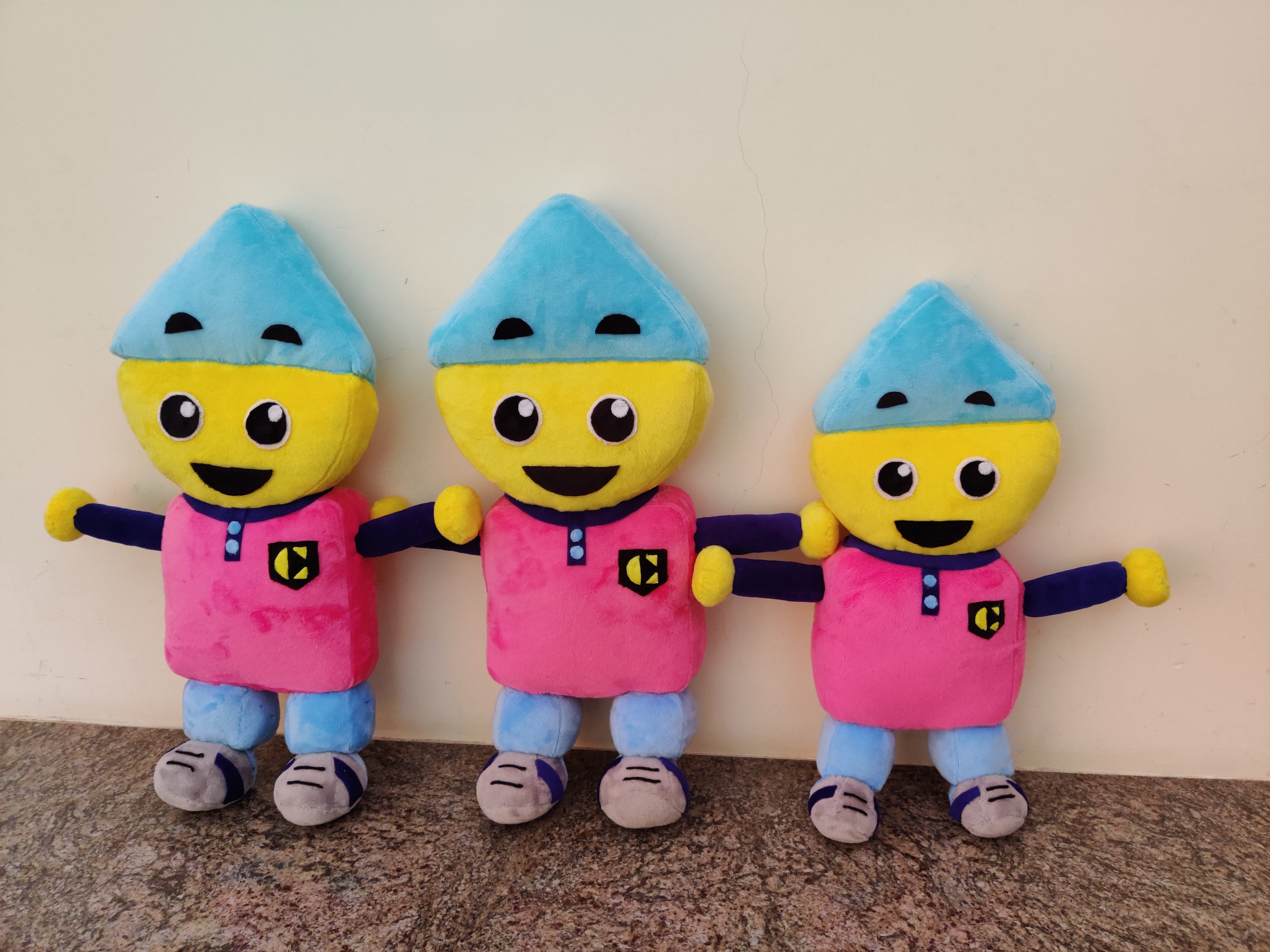 Charlie Colorforms City Custom Plush Toys and Teddy