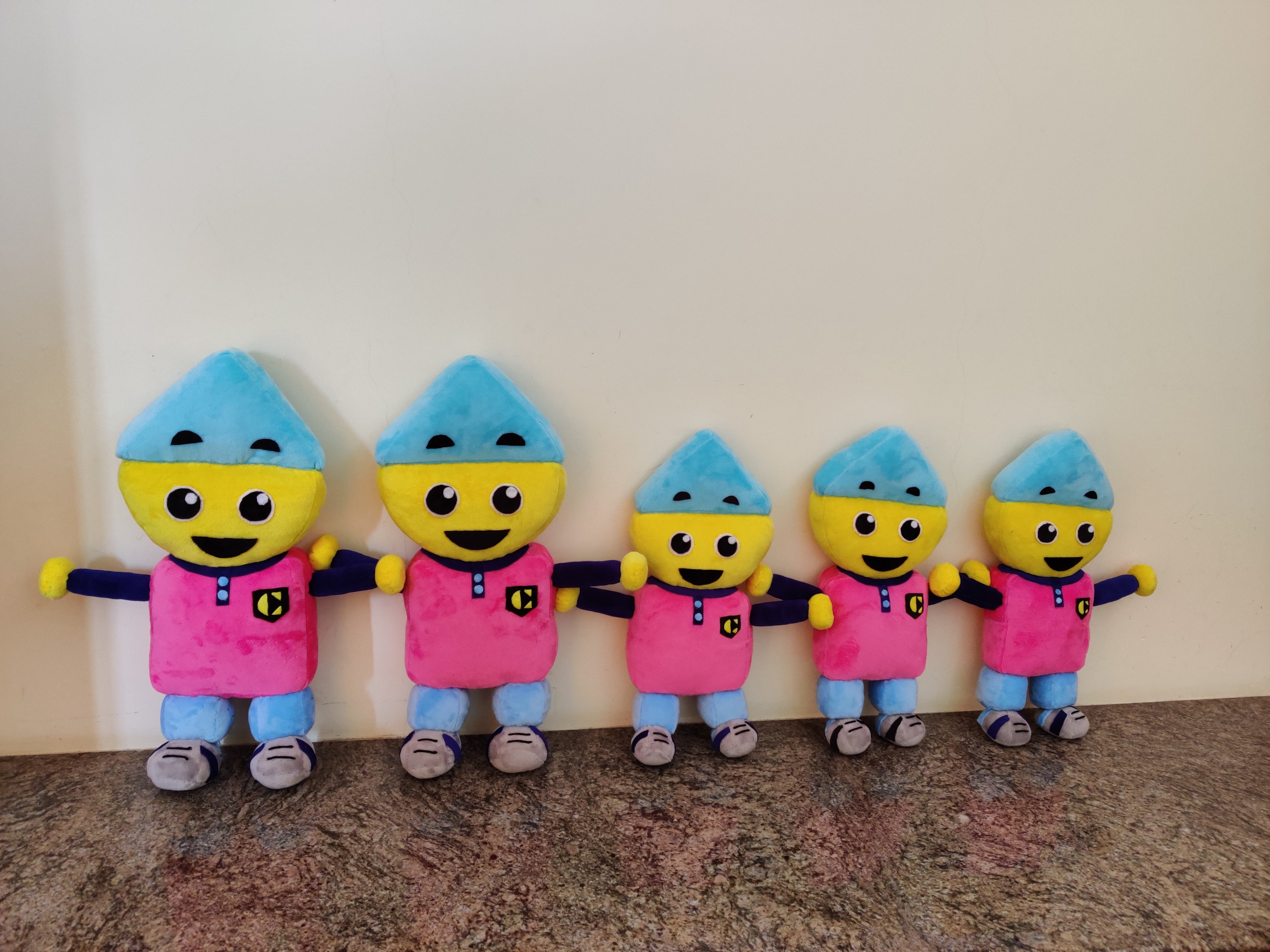 Charlie Colorforms City Custom Plush Toys and Teddy