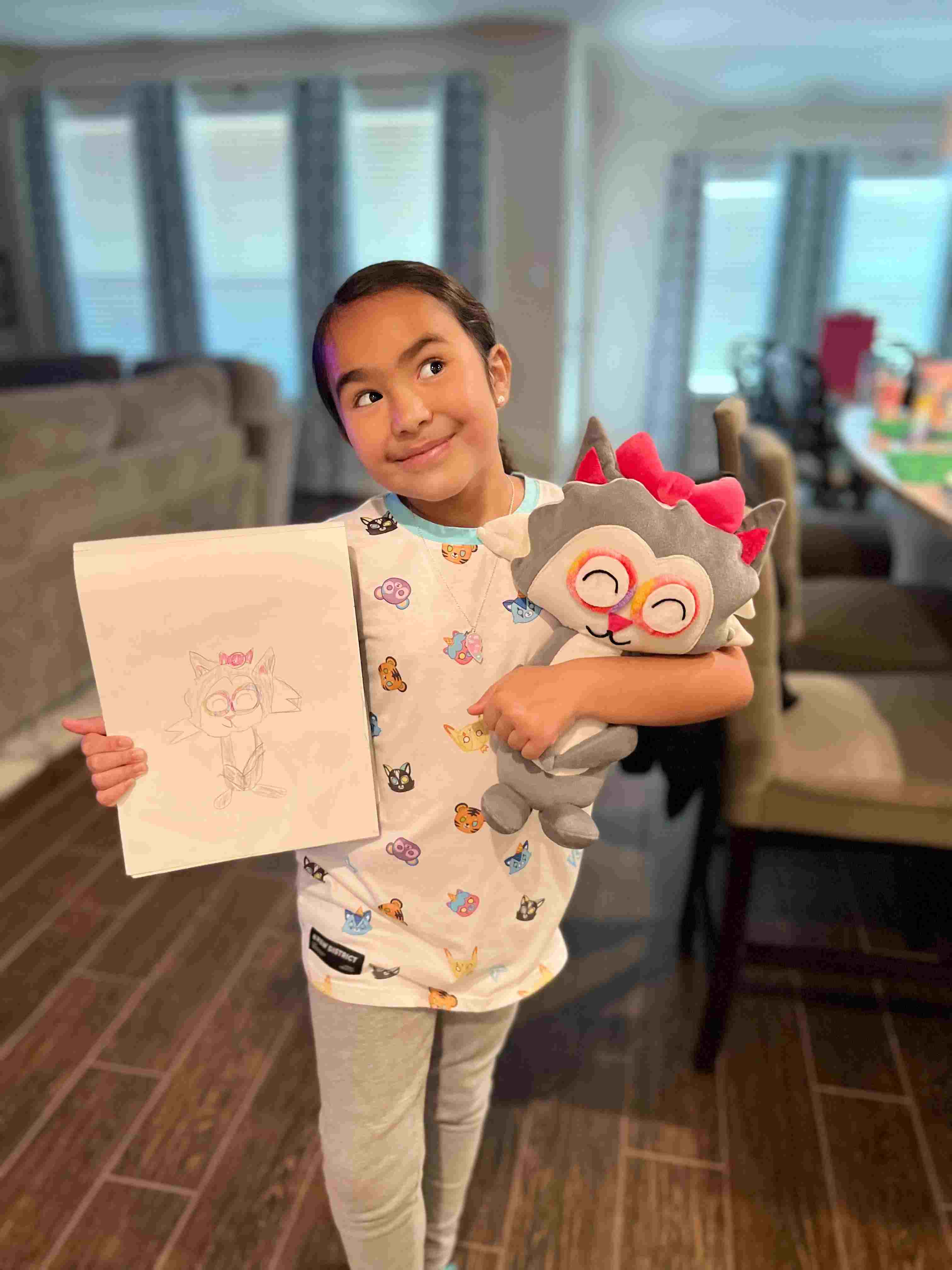 Turn Kids Drawing - Make Picture into Custom Stuffed Animal Plush Toys