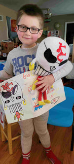 Turn Kids Drawings and Pictures into Own Custom Stuffed Animal Plush Toys
