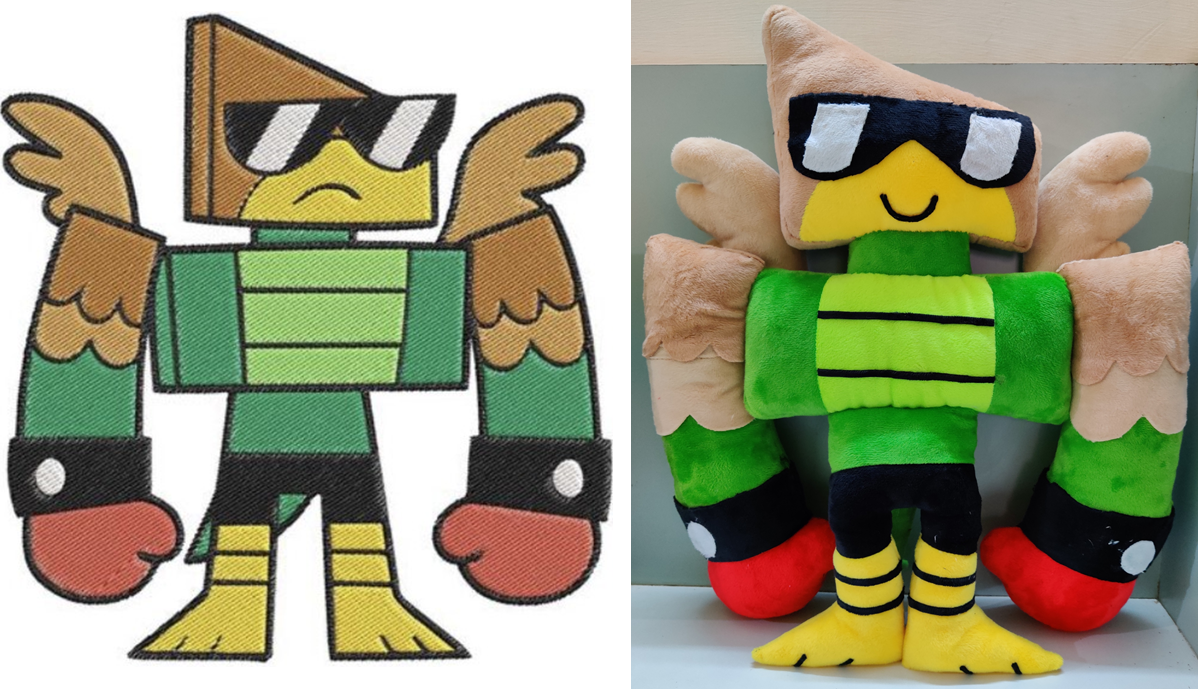 Convert Illustrations Designs into Custom Plush